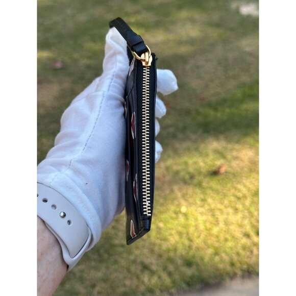 Kate Spade Morgan Stencil Hearts Card Case Wristlet Saffiano Leather KE351 - Picture 3 of 10